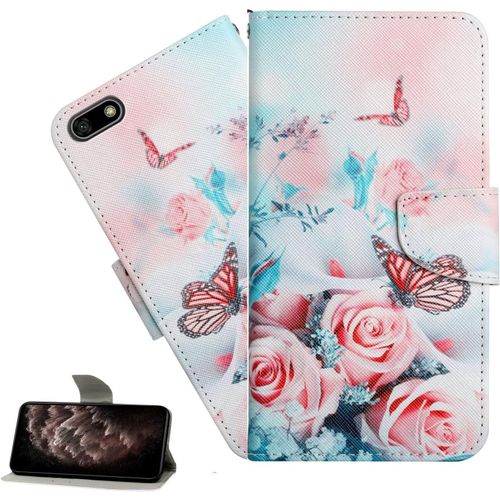 Coque Iphone 6s Plus/Iphone 6 Plus,Portefeuille Etui Housse Pour Iphone 6s Plus Coque Paillette Fleur Papillon Chat Pu Cuir Flip Wallet Couverture Pour Iphone 6s Plus,Xc5 Pink Die Flower