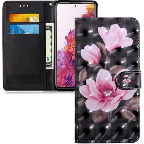 Coque Galaxy A14 5g,Portefeuille Etui Housse Pour Samsung Galaxy A14 5g Coque 3d Paillette Fleur Papillon Chat Pu Cuir Flip Wallet Etui Couverture Pour Samsung Galaxy A14 5g,Bx Pink Flower