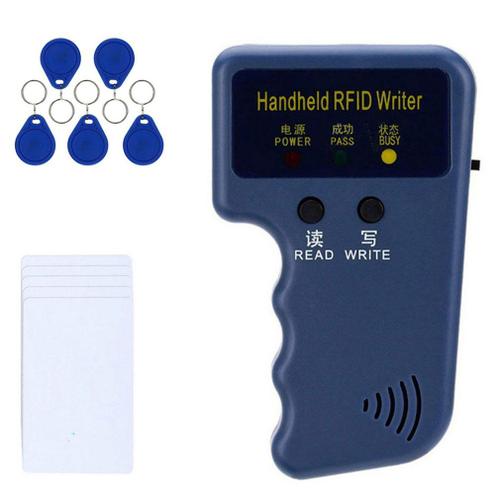 Programmateur RFID portable 125KHz, copieur, graveur, cloneur de cartes d'identité et de clés, étiquettes d'identification réinscriptibles