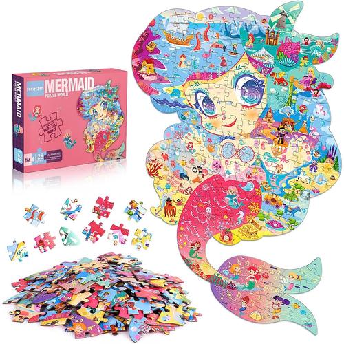 Puzzle Animaux pour Enfants, 108 Pièces Puzzle Animaux, Jouet