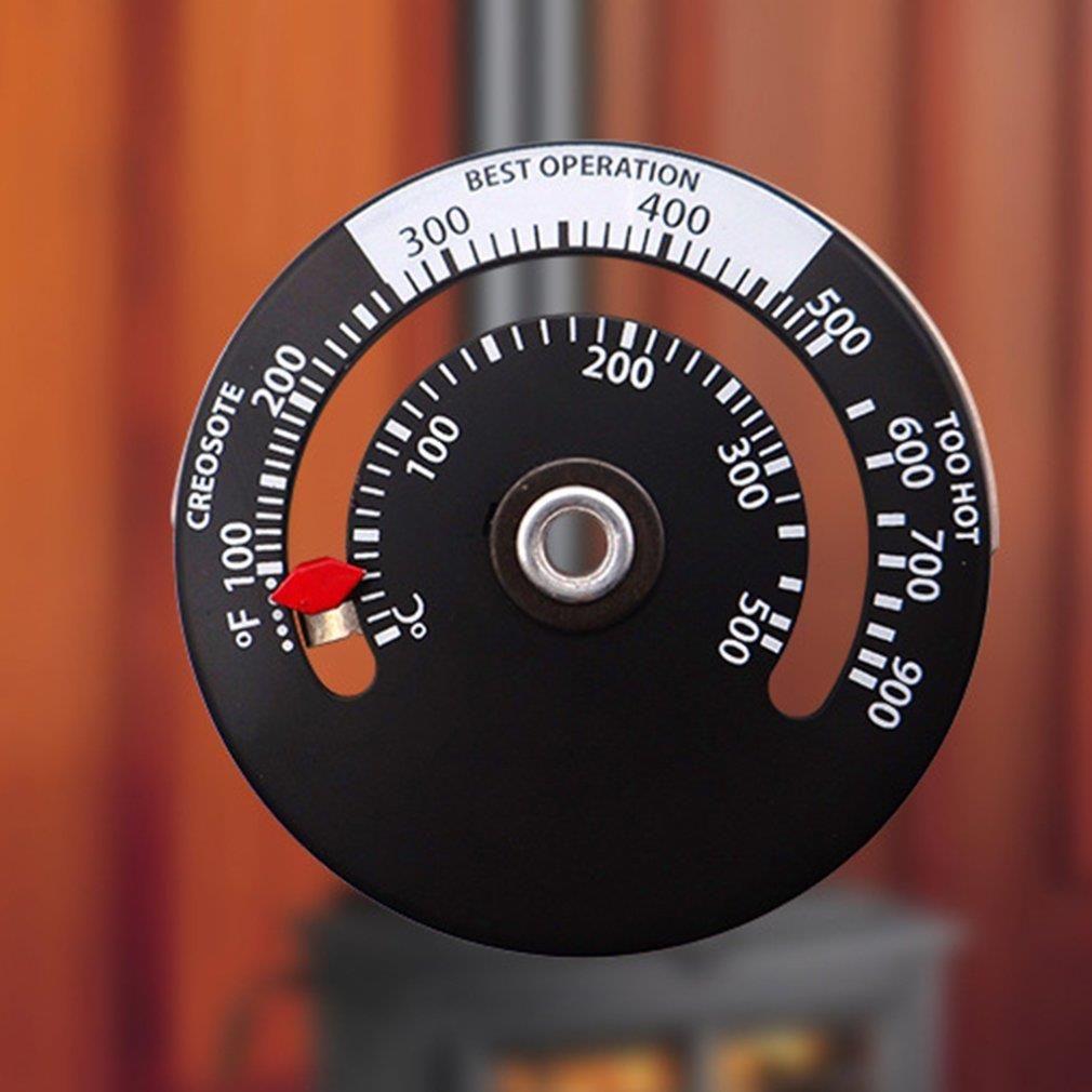 Thermomètre magnétique tuyau poêle
