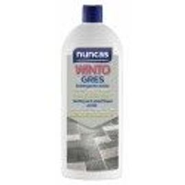 Nettoyant sol grès cérame céramique klinker pierre non calcaire 1L NUNCAS