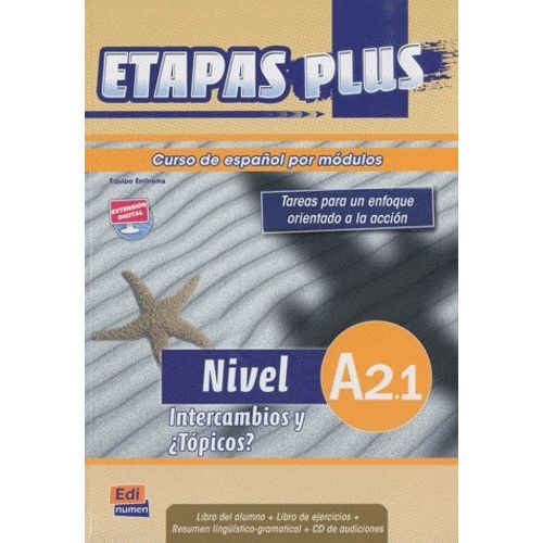 Etapas Plus Nivel A2.1 Intercambios Y Topicos? - Libro Del Alumno (1 Cd Audio)