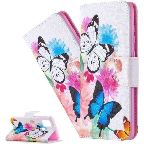 Coque Google Pixel 8,Portefeuille Etui Housse Pour Google Pixel 8 Coque Antichoc Paillon Fleur Anime Pu Cuir Flip Wallet Etui Couverture Pour Google Pixel 8,Bf Blue White Die