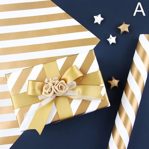Papier Kraft 50x70cm, pour emballage de cadeau de noël Floral, décoration de maison, fournitures de fête Festive, noël 2021