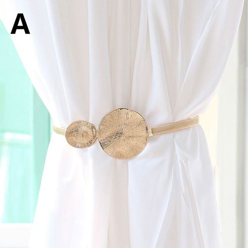 Attache De Rideau Élastique En Métal, Boucles De Ressort En Alliage D'aluminium, Accessoires Créatifs Pour Décoration De Maison