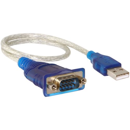 Serial RS232 Adapter Cable - Câble USB / série - USB type A (Male) pour DB-9 (Male) - 0.3 m
