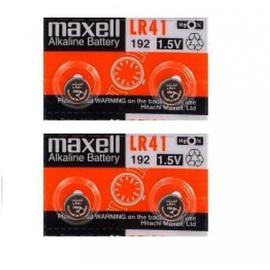 Pile Bouton MAXELL LR41 – 192 - LR736 - AG3 - Alcaline - 1.5V