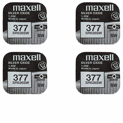 4 pile Maxell 377 sr626sw