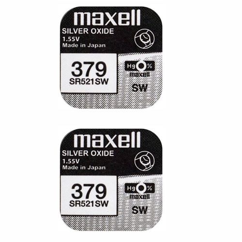2 pile Maxell 379 SR521SW