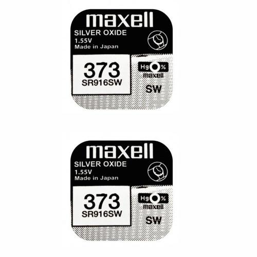 2 piles Maxell 373 SR916SW