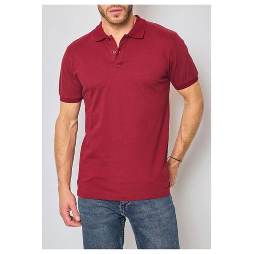 Polo Manches Courtes Bordeaux Homme