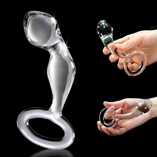 Godemiché En Verre Transparent Pour Femme, Plug Anal, Jouets G-Spot, Énorme Pénis, En Forme De Monstre, Avec Ventouse, Jouet Sexuel