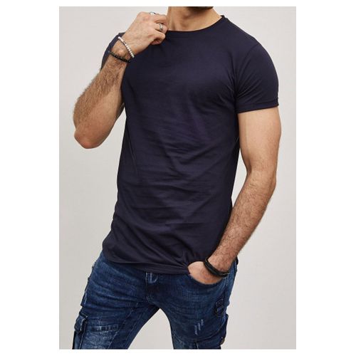 T-Shirt Marine Homme
