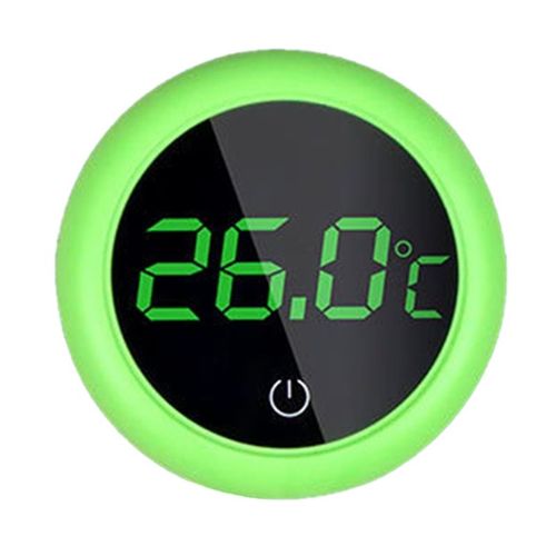 Thermomètre Numérique Pour Aquarium, Écran Tactile Pour Poissons, Affichage Led Auto-Adhésif, Pas De Fils En Désordre