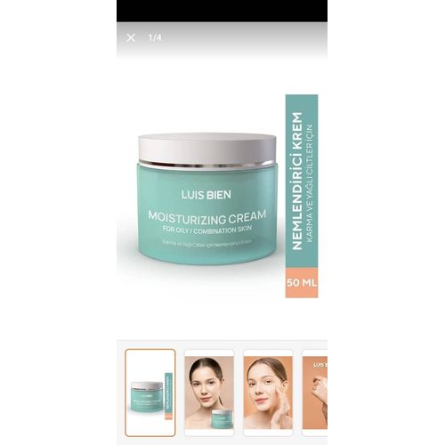 Crème Hydratante 50ml (Pour Peaux Mixtes Et Grasses) 