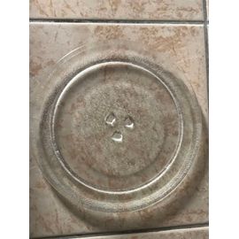 Plateau De Micro Ondes Verre 24,5cm De Diamètre 