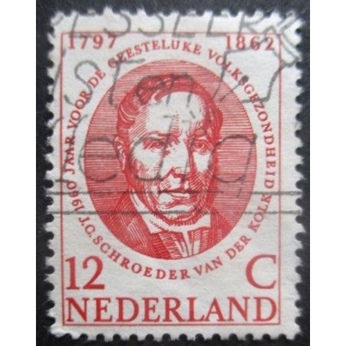 Pays-Bas N°724 J. C. Schroeder Oblitéré