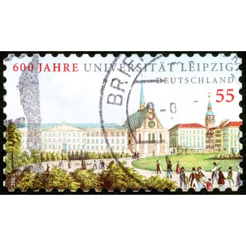 Timbre Oblitéré Deutschland, 600 Jahre Universitat Leipzig, 2009, 55