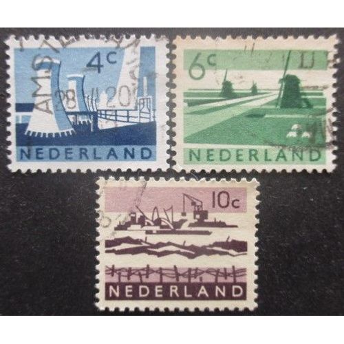 Pays-Bas Série N°760 Au 761a Oblitérés