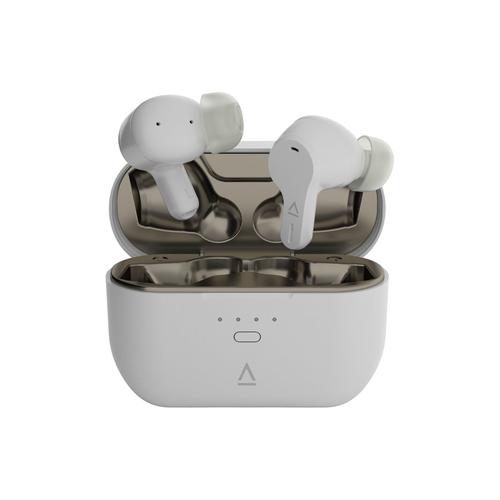 Creative Zen Air SXFI - Écouteurs sans fil avec micro - intra-auriculaire - Bluetooth - Suppresseur de bruit actif - blanc