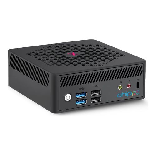 Chip PC iX PC Mini LXD1288W - Celeron N4000 1.1 GHz 8 Go RAM 128 Go Noir