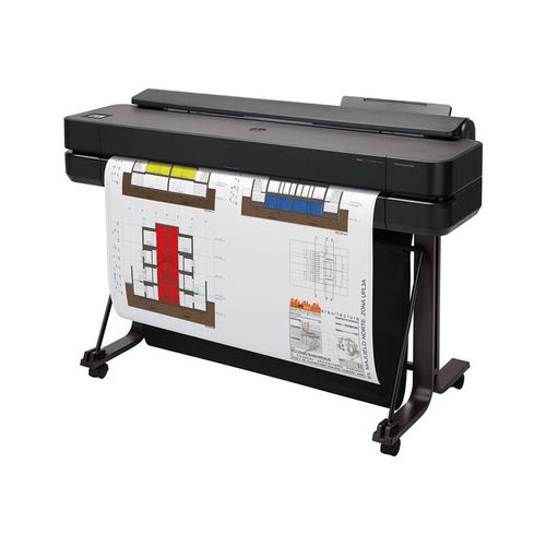 HP DesignJet T650 - 36" imprimante grand format - couleur - jet d'encre - A0, ANSI D, Rouleau (91,4 cm x 45,7 m) - 2 400 x 1 200 ppp - jusqu'à 0.42 min/page (mono) / jusqu'à 0.42 min/page...