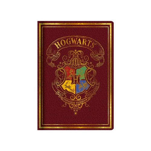 Carnet De Notes Harry Potter Blason Poudlard Coloré
