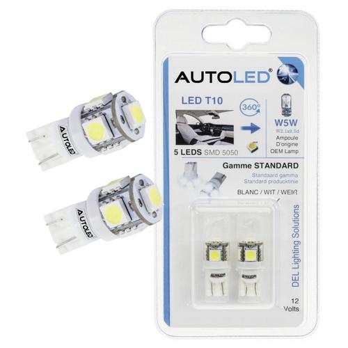 PACK P17 4 Ampoules LED W5W (t10)+navette LED C5W 36MM canbus AUTOLED® EUR  21,79 - PicClick FR