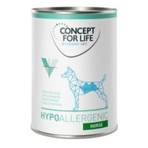Pâtée Pour Chien Sensible Concept For Life Veterinary Diet Hyppoallergenic Cheval