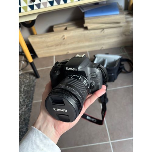 Canon EOS 800D 24.2 Mpix + Objectif Canon 10-18mm ef-s + Objectif 18-55mm ef-s - Noir