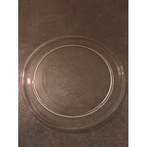 Plateau en verre pour micro ondes 24cm