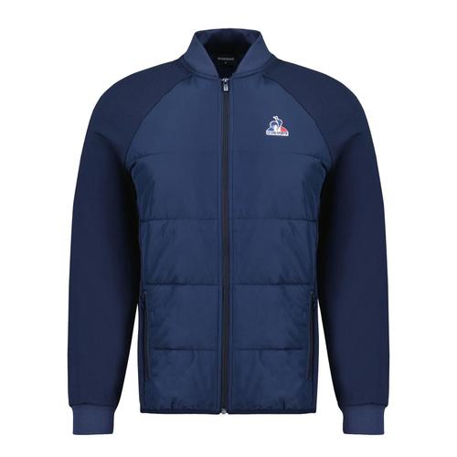 Vestes Demie Saison Le Coq Sportif Tri Veste Hybride N2 M Dress Blues Bleu Marine