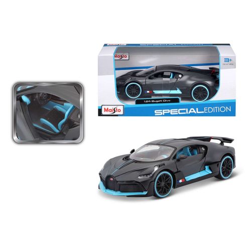 Bugatti Divo Noir Matt 1/24 Maisto-Maisto
