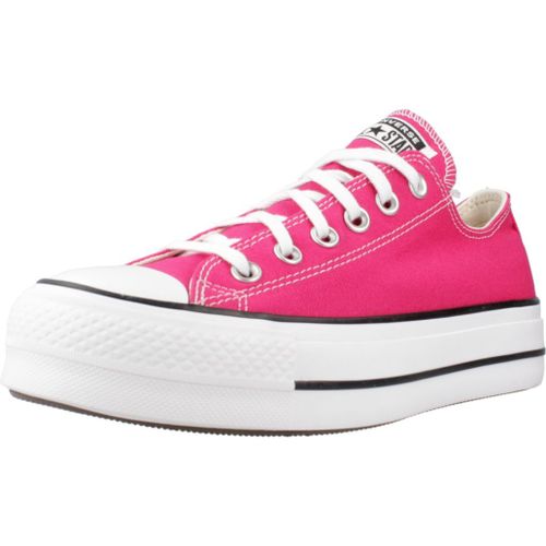 Converse Ctas Lift Ox Cerise Colour Rose