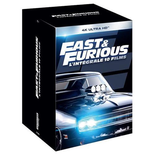 Fast And Furious - L'intégrale 10 Films - 4k Ultra Hd