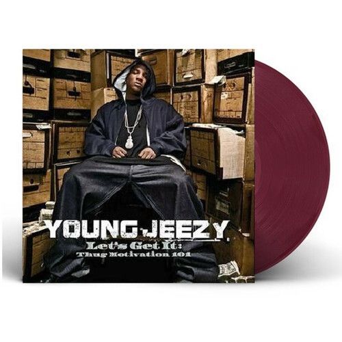 Young Jeezy - Let's Get It: Thug Motivation 101 [Vinyl Lp] Explicit, Burgundy, Colored Vinyl, Ltd Ed