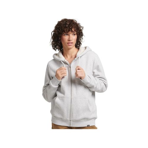 Sweat Superdry Laine Femme Gris