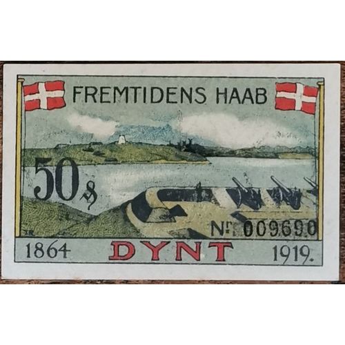 Billet Allemagne 50 Pfennig 1919 Dünth Grm 297,1