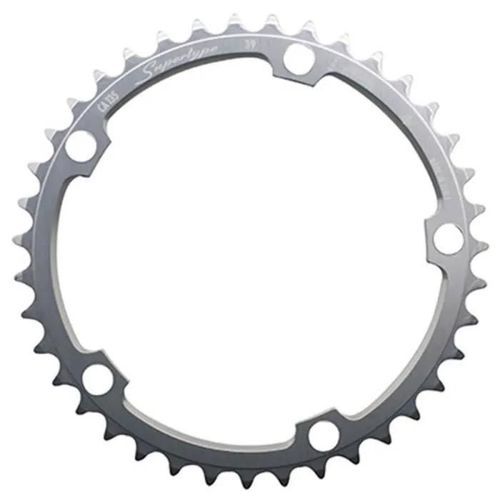 Plateau Route 5bra 39dts D.135 Campa Interieur Argent Alu Miche (Axe Carre) 9-10v.
