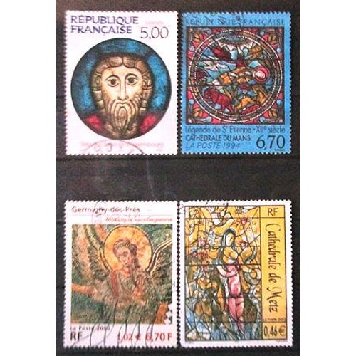1990 À 2002.F2637;F2859; F3358; F3448: Vitraux Et Mosaïque Dans L'art Religieux.