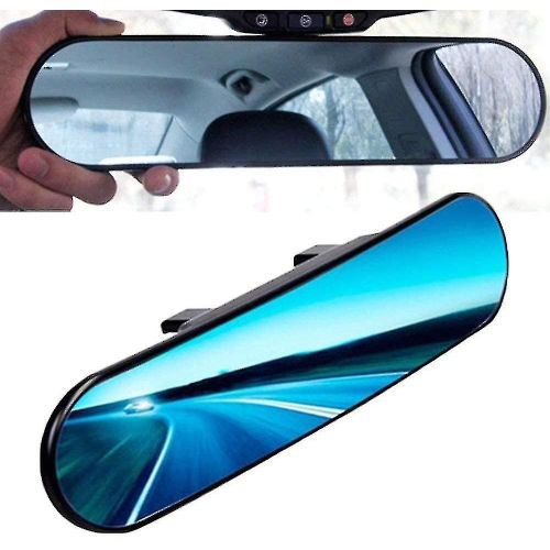 Rétroviseur Panoramique - Pour Intérieur De Voiture - Universel Et Anti-Éblouissement - Rond Avec Réglage De L¿Angle
