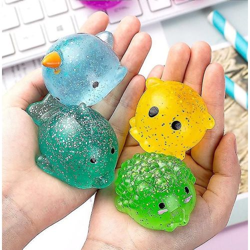 Grande Taille Transparente Squishy Toys Pour Enfants Mochi Squishies Kawaii Animaux Stress Reliever Squeeze Toys Pour Enfants Cadeaux D¿Anniversaire