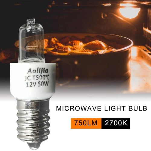 Ampoule pour four à micro-ondes, lampe résistante aux hautes températures, halogène, séchoir, 50W, 12V, E14, 500 ?, livraison directe ampoule four