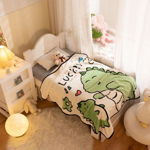 Dinosaures Couverture Couches De Gaze Serviette Couette Coton Simple Double Sieste Couette Été Cool Couette Enfants Bébé Sieste Couverture Couverture Couverture Lit Couvertures