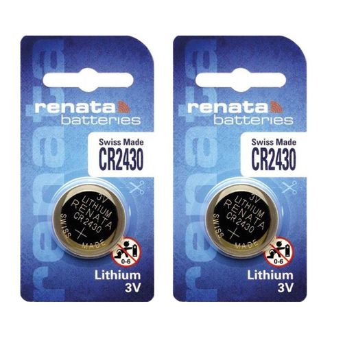 2 piles Renata CR2430