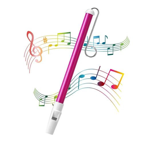 Sifflet De Flûte Soufflante Pour Enfants,Jouets Musicaux Classiques Pour Enfants,Flûte Piccolo,Cadeau Amusant,1pc - Type Purple #A