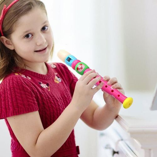 Flûte Flûte Jouet Pour Enfant,Éducation Précoce,Développement,Enregistreur Musical,Flûte Piccolo Colorée Pour Enfants,Maire,Fille Intérieure,Maternelle