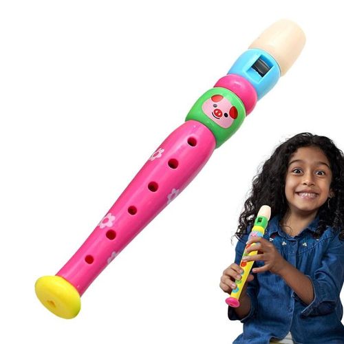 Flûte Piccolo Colorée Pour Enfants,Jouet Musical Pour Enfants,Maire,Fille Intérieure #B