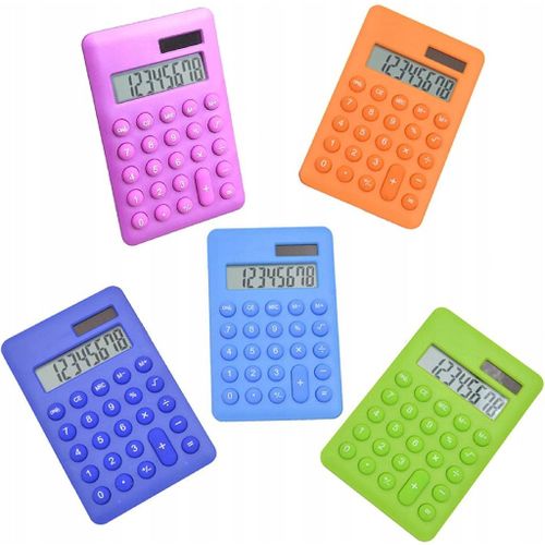 Calculatrice de poche 5 pieces, mini calculatrice portable